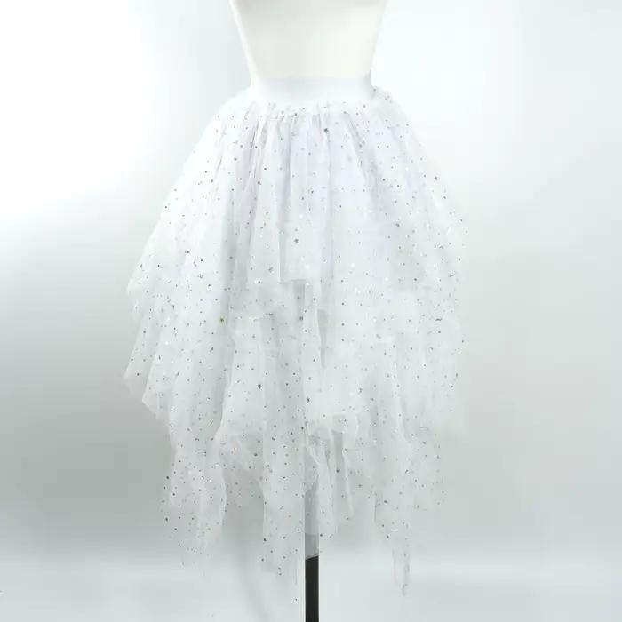 Jupe en tulle à sequins pour soirée de bal