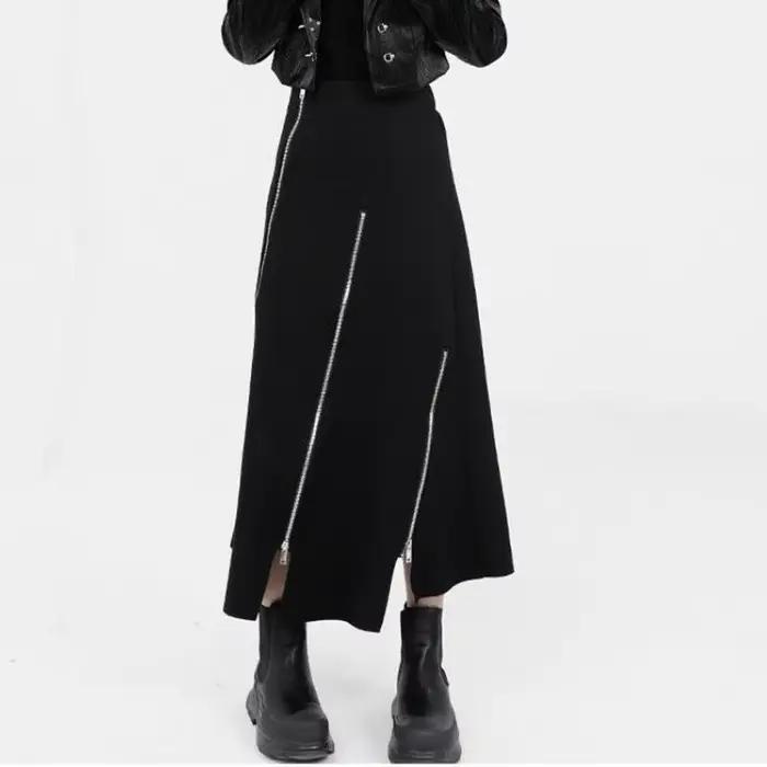 Jupe taille haute pour femme