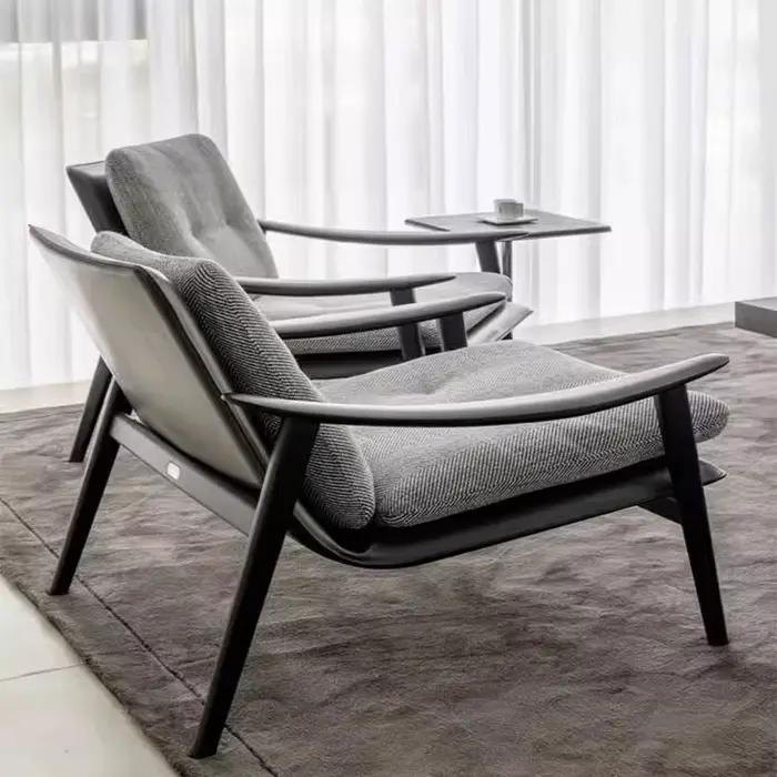 Fauteuils de lecture design et confortables pour balcon, chambre, salon, camping, plage, en bois de luxe, style papillon, mobilier de maison