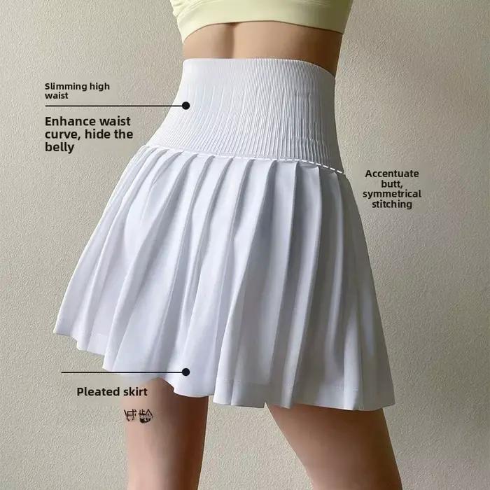 Jupe sportive taille haute pour femmes