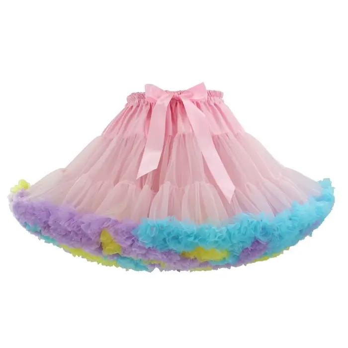 Mini jupe en tulle pour femmes