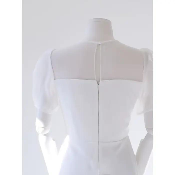 Robe de soirée blanche