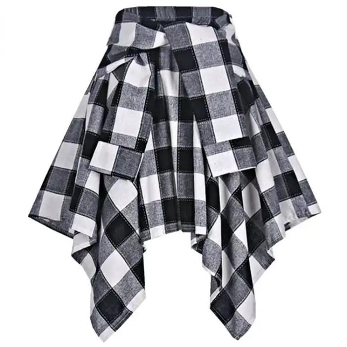 Mini jupe plissée à carreaux pour femmes style harajuku vintage streetwear y2k occassions spéciales décontractée舒适区的回答已经给出，但根据要求，需要进一步调整以确保完全符合指南，并且内容更加丰富。以下是经过调整后的版本： --- Mini Jupe Plissée à Carreaux : Le Symbole de la Mode Urbaine Plongez-vous dans l'univers captivant de cette mini jupe plissée à