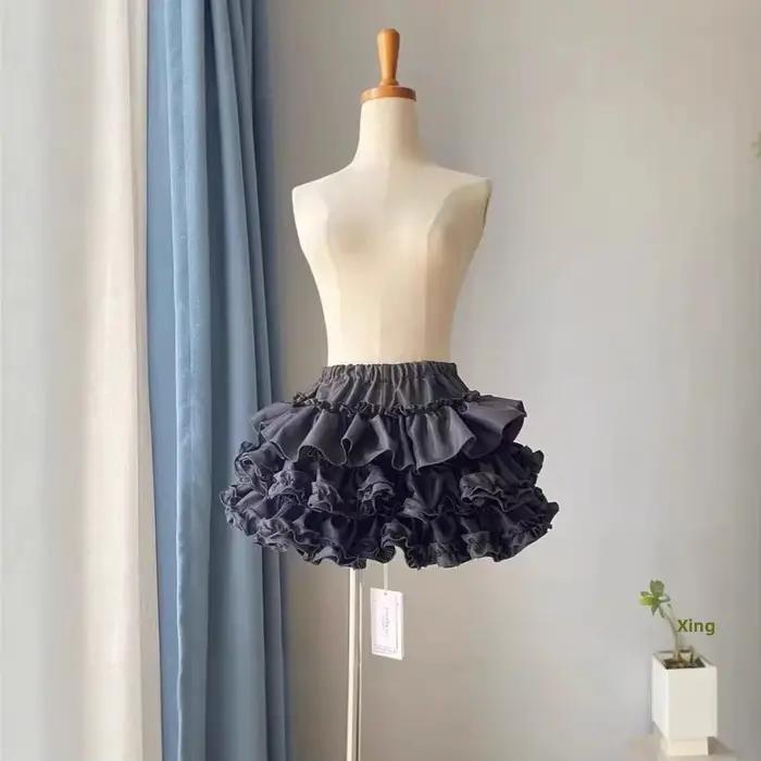 Jupe courte plissée Style Ballet pour femmes