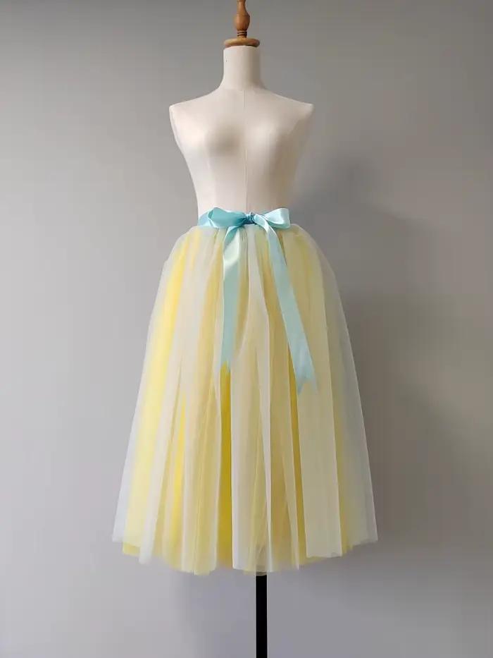 Jupe Tutu dégradée multicolore