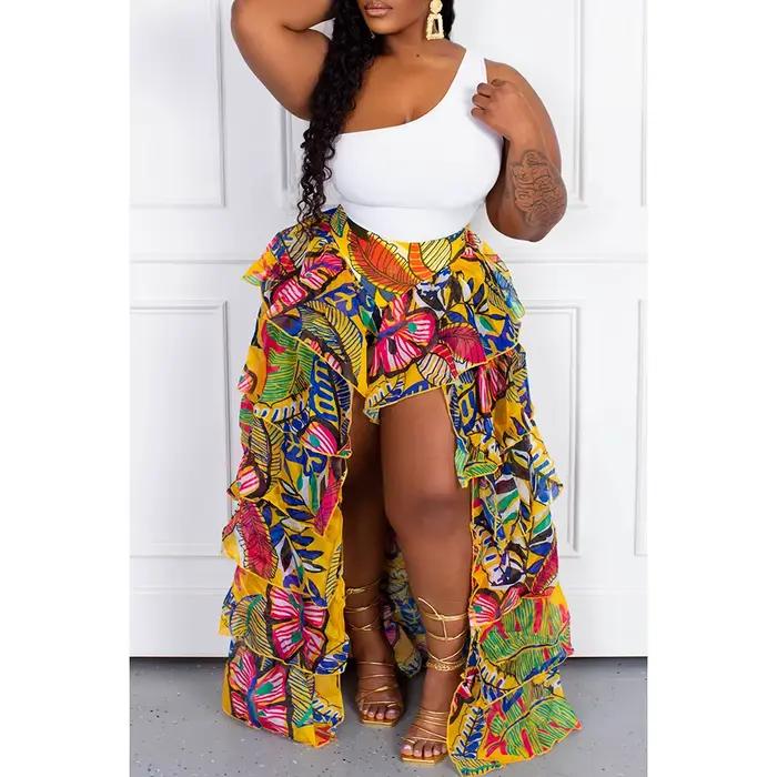 Jupe de plage style bohème pour femmes
