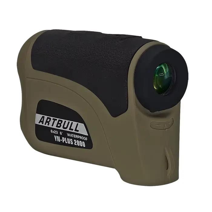 Télémètre Laser longue Distance 2000m, télémètre monoculaire extérieur, Golf chasse, endroit décimal 0.1m \ cour
