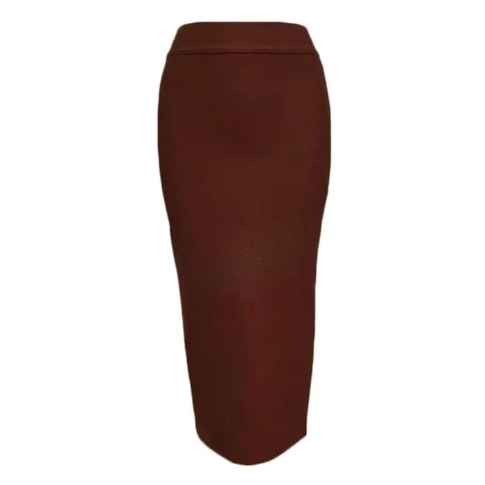 Jupes longues femmes été Sexy pansement jupe crayon femme vêtements grande taille mode Harajuku Vintage élastique dames
