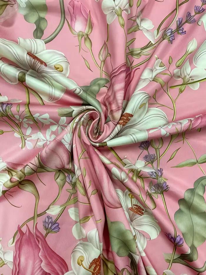 Robe mi-longue à imprimé floral pour femmes