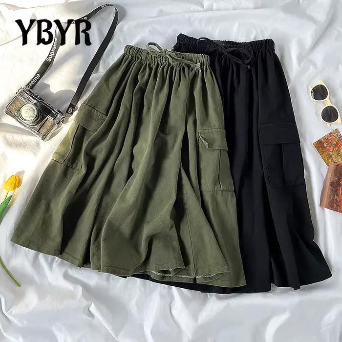 Jupe cargo Harajuku pour femme