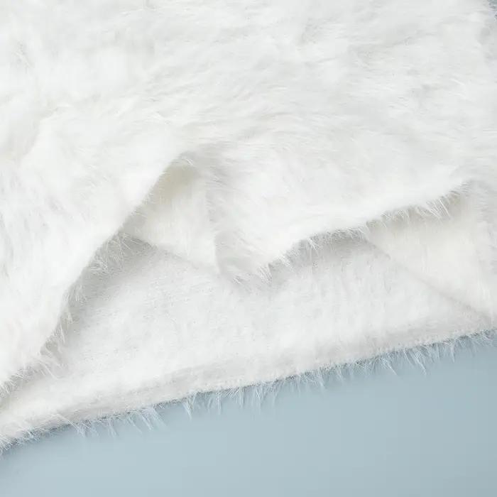 Jupe tricotée en peluche pour femmes