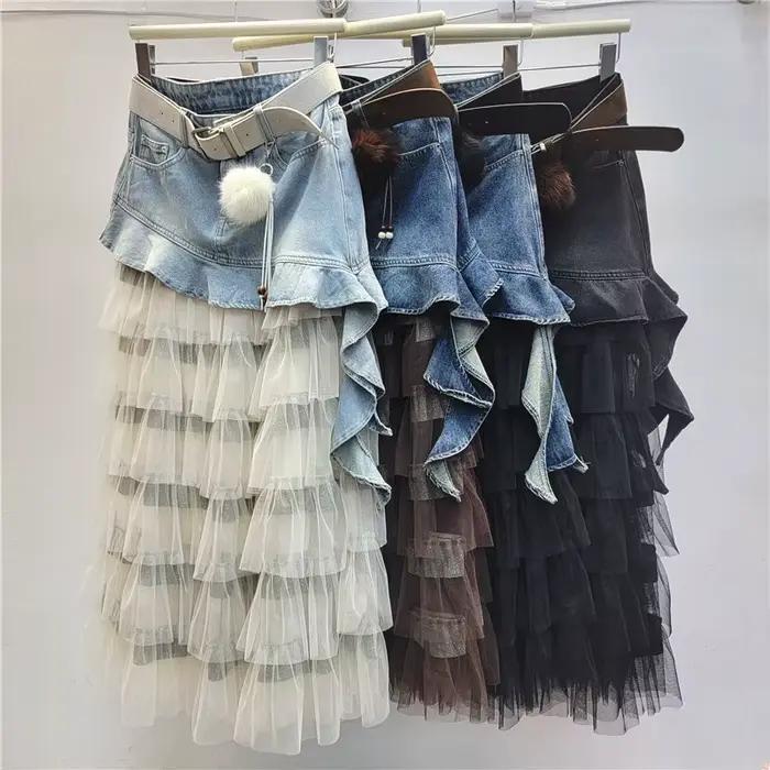 Jupes à volants pour femmes