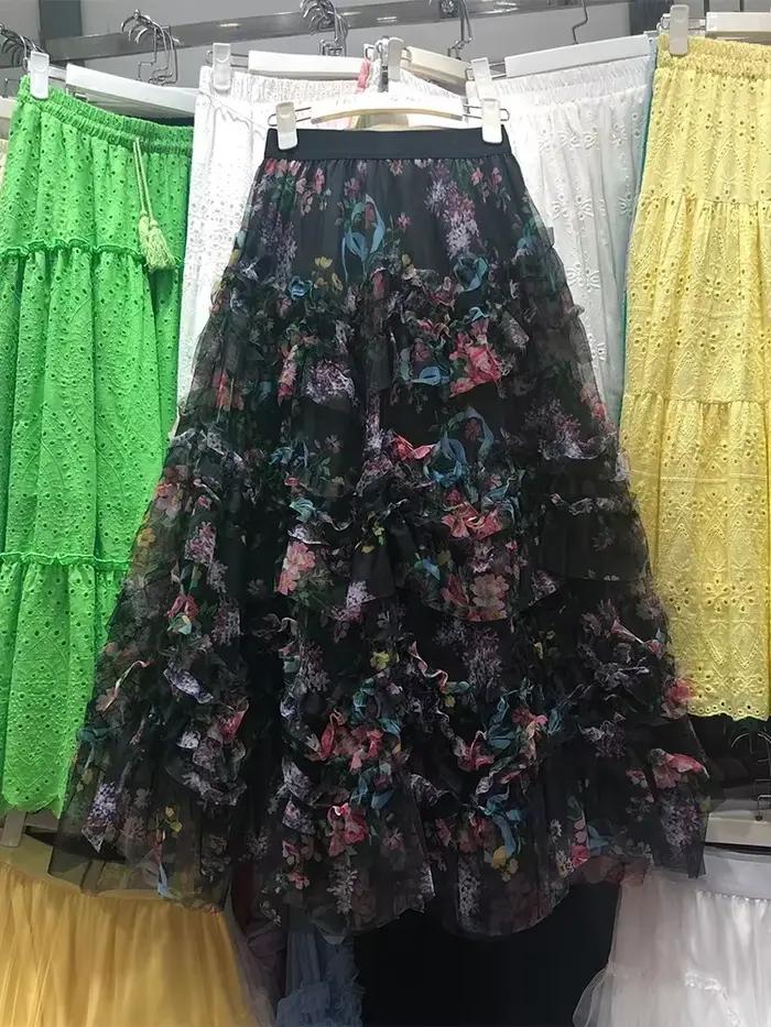 Jupes Maxi Chic Françaises pour Femmes