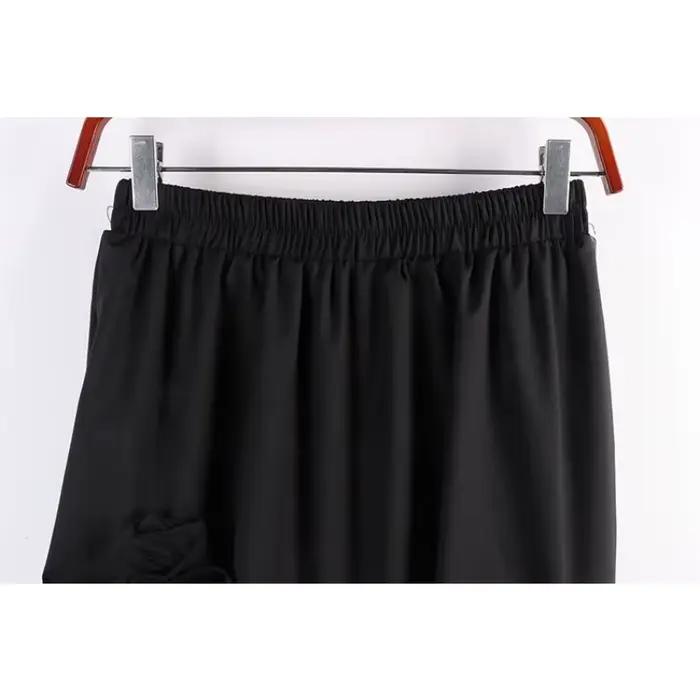 Jupe longue blanche féerique pour femme - Détails nœuds