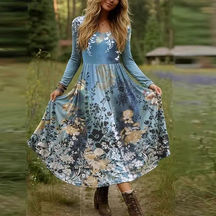 Robe longue style Boho