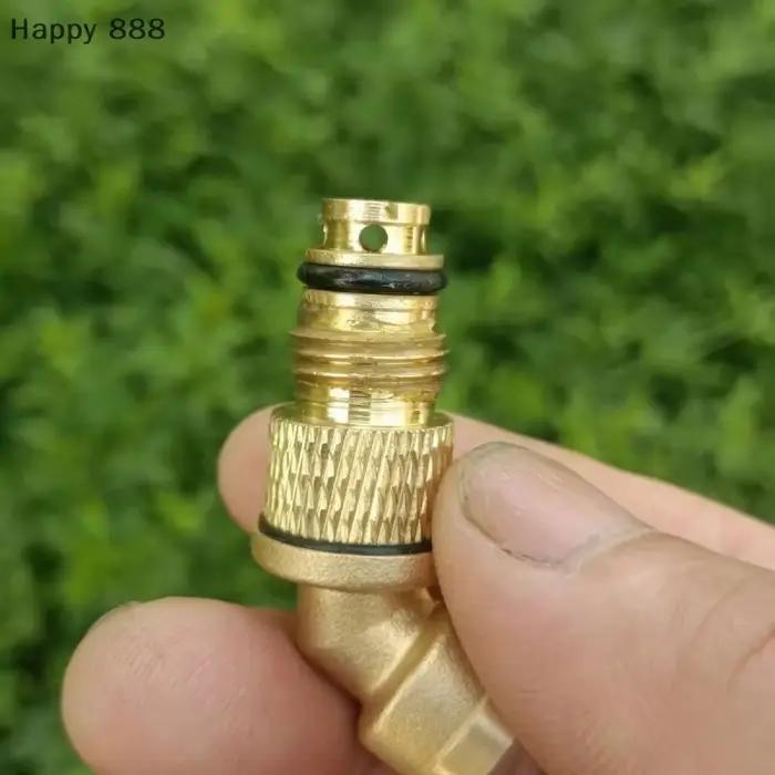 Buse de pulvérisation réglable en laiton pour jardin, agricole et nettoyage – Atomisation longue portée
