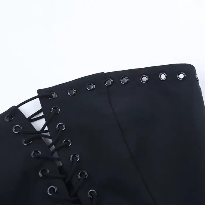 Jupe vintage style punk streetwear pour femme