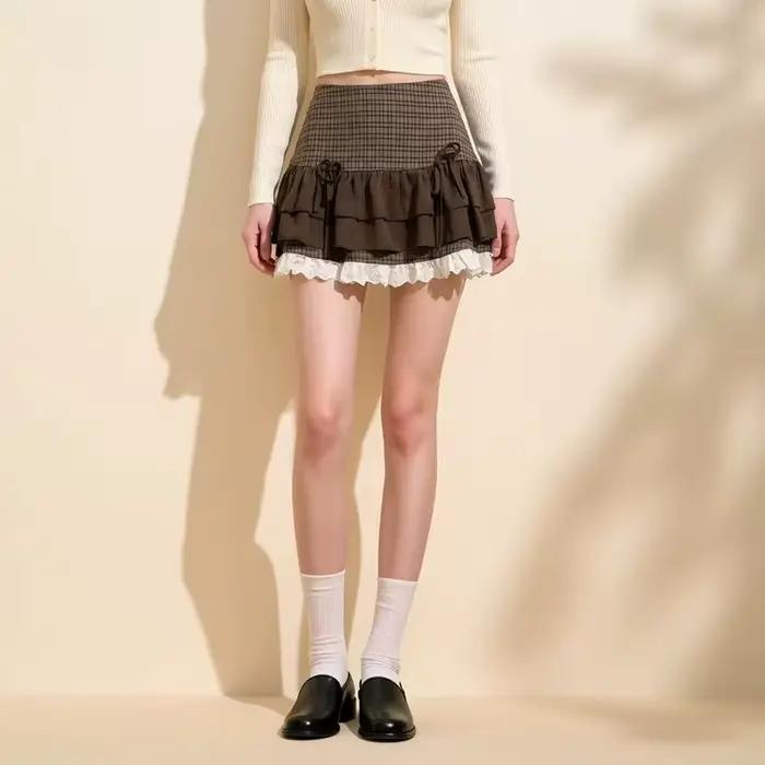 Mini-jupes Sweet Lolita pour femmes