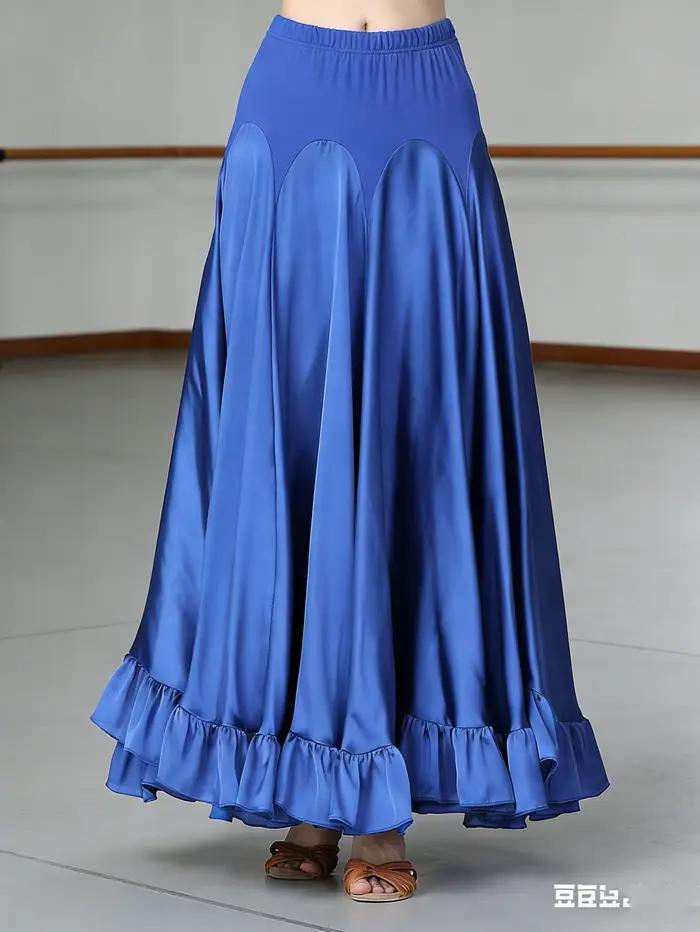 Jupe de danse de salon élégante pour femmes