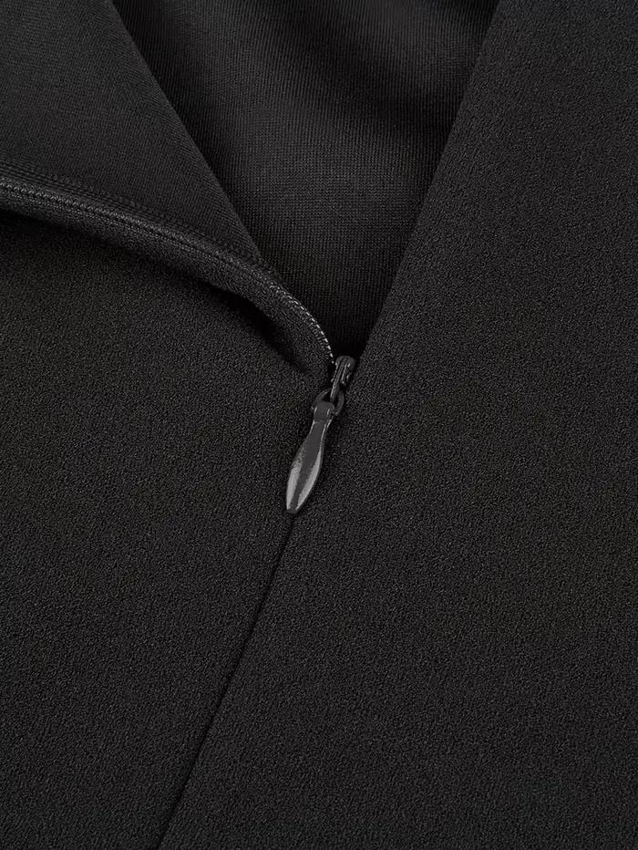 Jupe sirène noire pour femme