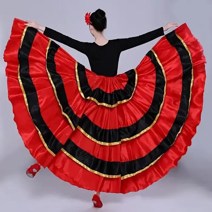 Jupe de danseuse gitane pour femme