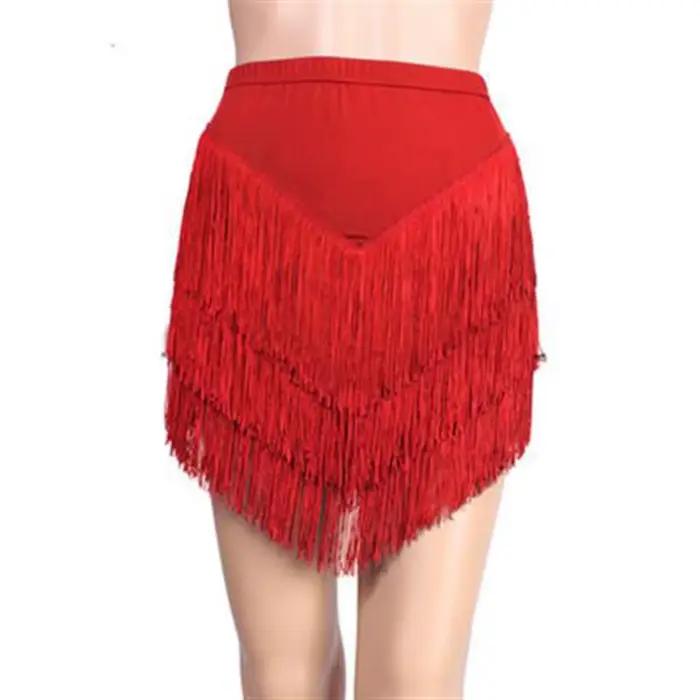 Jupe courte de danse latine pour femmes