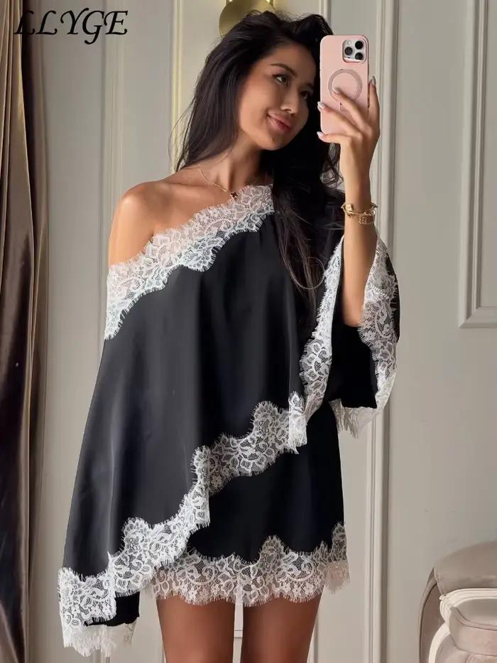 Robe longue plissée pour femme