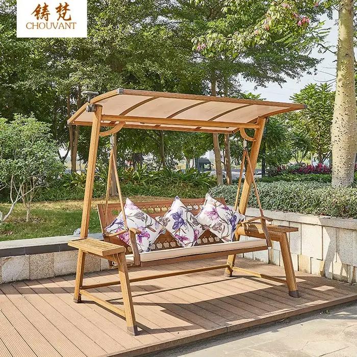 Balançoire de Patio en aluminium, chaise à bascule de jardin, ensemble de balançoires à trois places, canapé suspendu moderne, chaise de loisirs, balançoire d'extérieur pour adultes