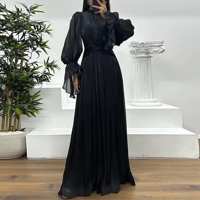 Robe de soirée en soie pour femmes