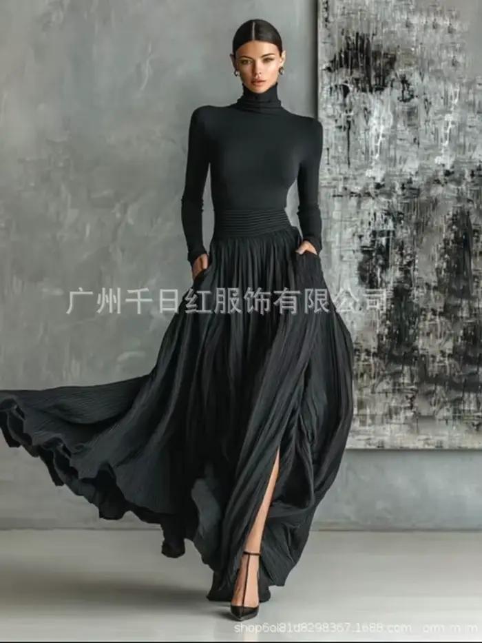 Ensemble jupe longue élégante pour femme