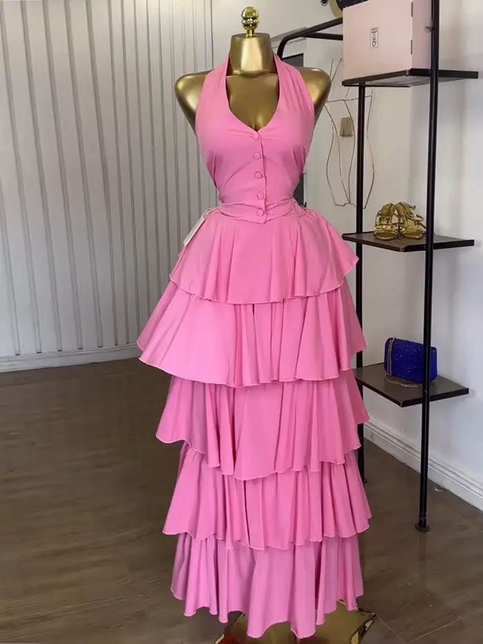 Ensemble jupe d'été 2 pièces pour femme