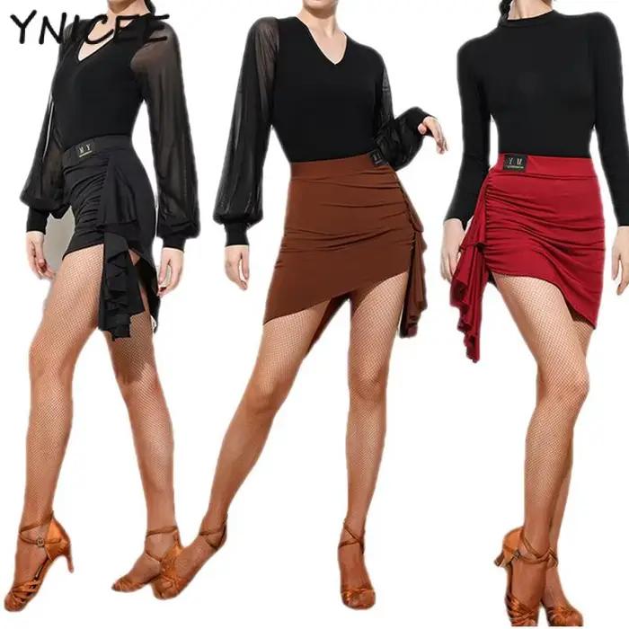 Jupe de danse Salsa Tango latine pour femmes