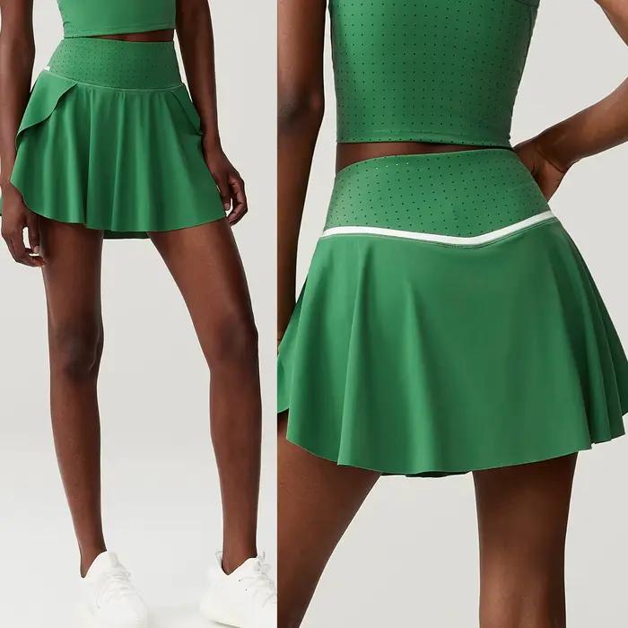 Jupe de Tennis d'été 2 en 1 pour femmes