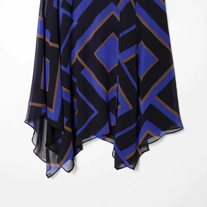 Jupe midi asymétrique sexy pour femme