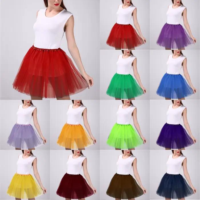 Jupe Tutu multicolore pour femmes