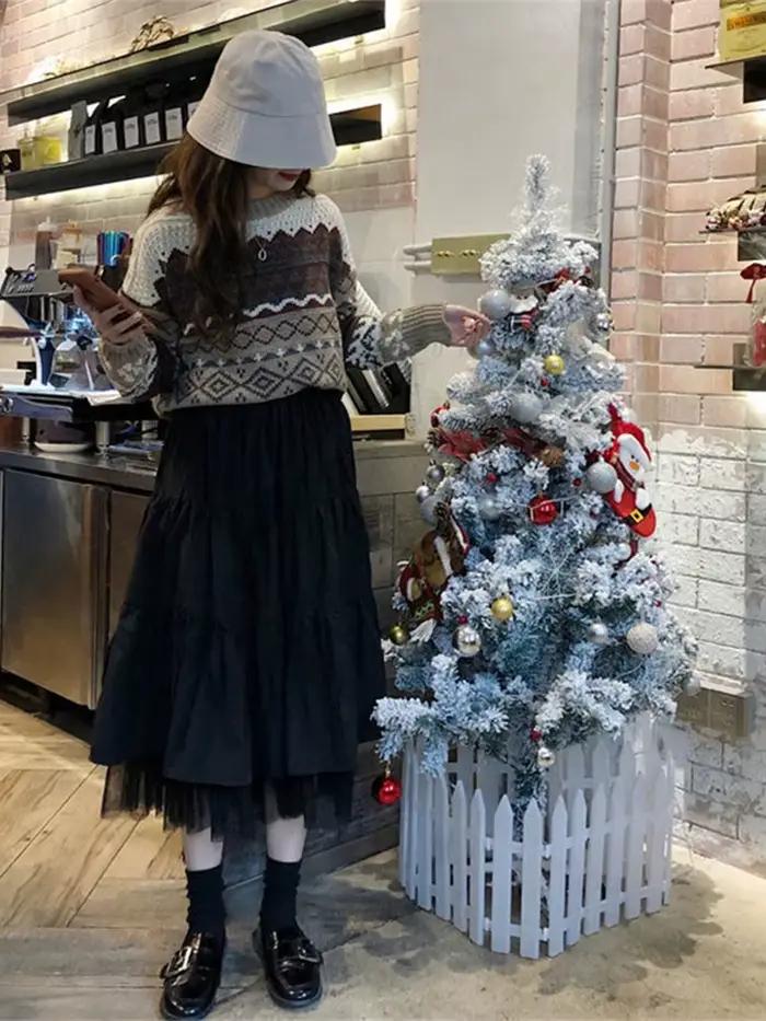 Jupes longues mi-longues en Tulle pour femmes
