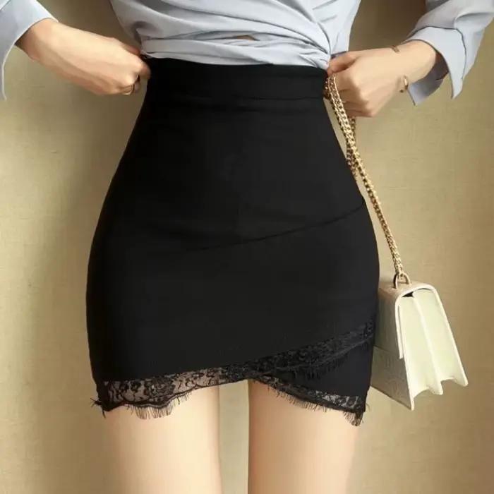 Jupe Midi femme nouveau en Patchwork jupes d'été pour femmes 2025 tendance pas cher haute qualité esthétique luxe vêtements élégants ventes
