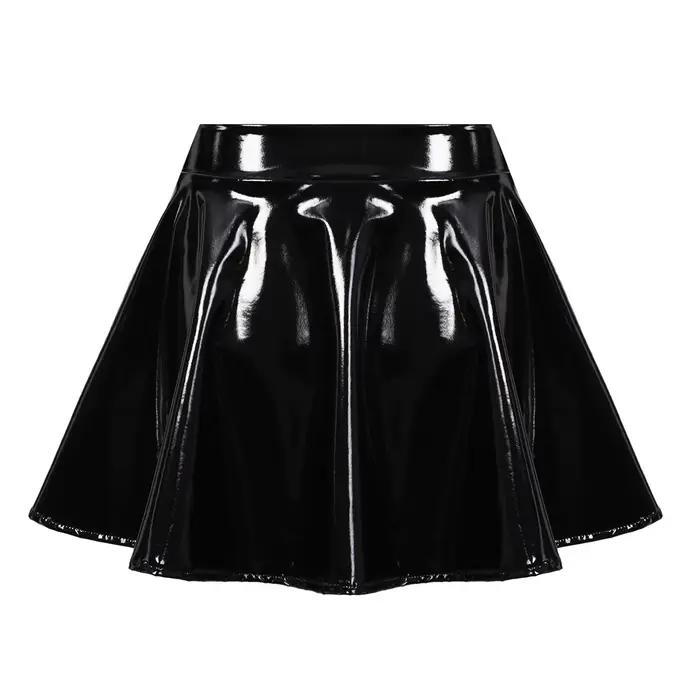 Jupe en Latex pour femmes