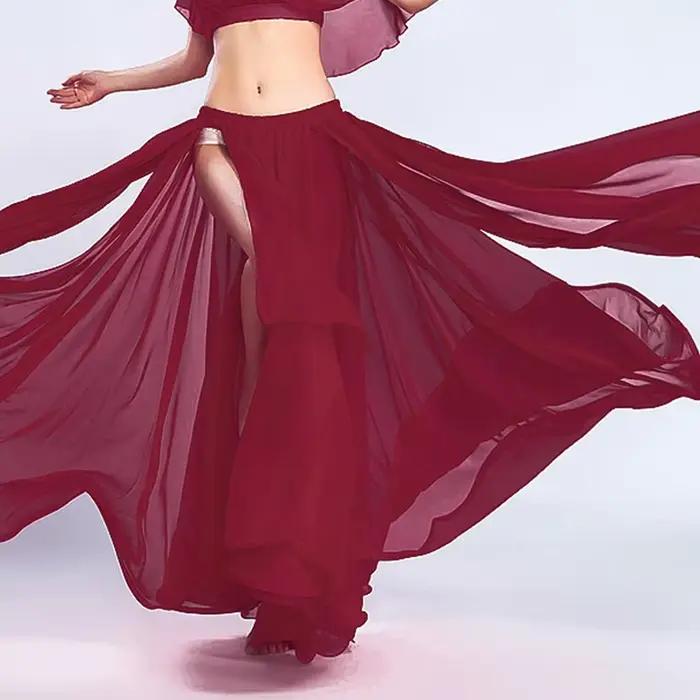 Jupe longue de danse orientale pour femmes