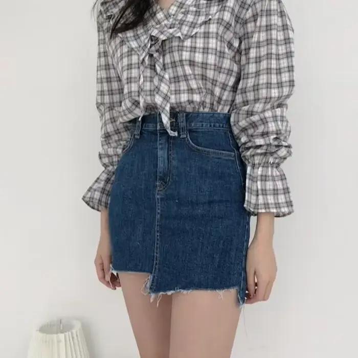 Jupes en jean pour femmes
