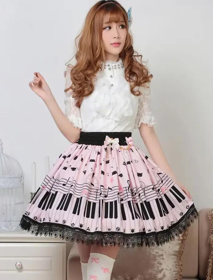 Jupe courte Sweet Lolita