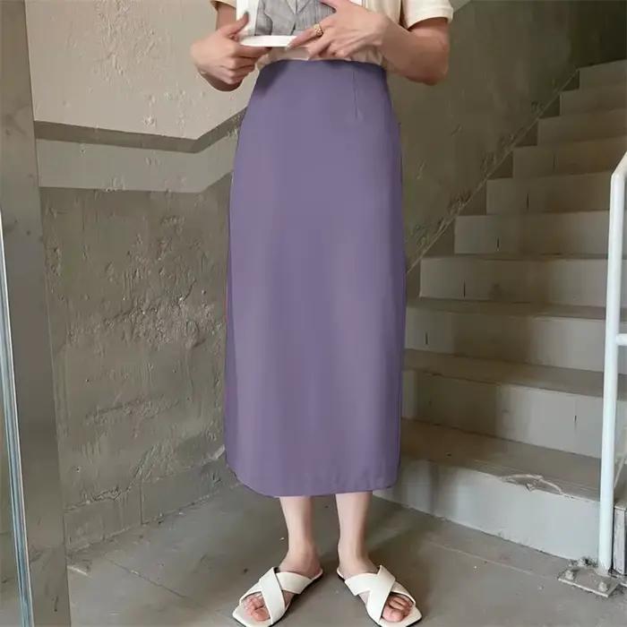 Jupe de costume professionnelle pour femme