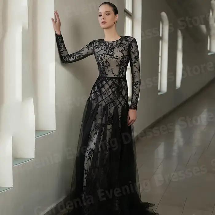 Belles robes De soirée trapèze pour femmes
