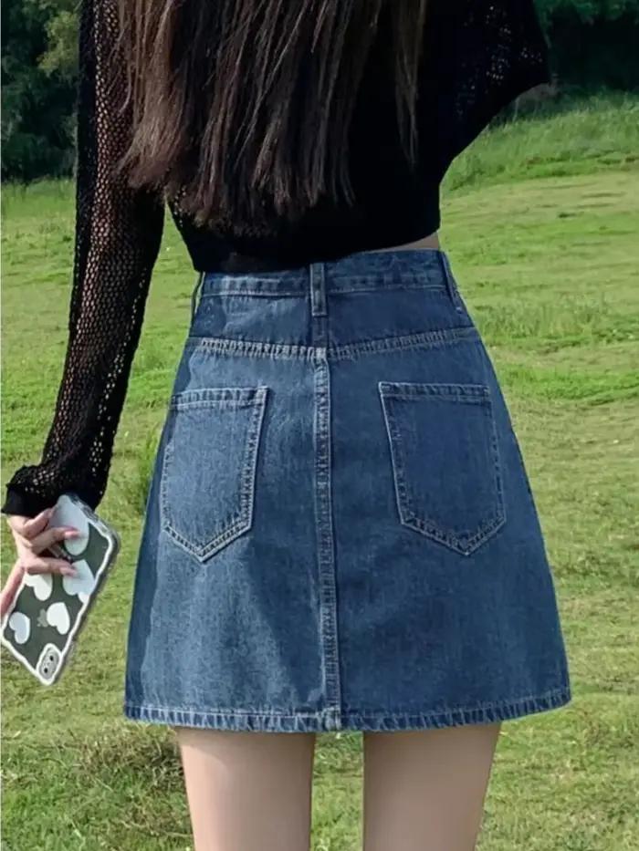 Jupe en jean pour femmes