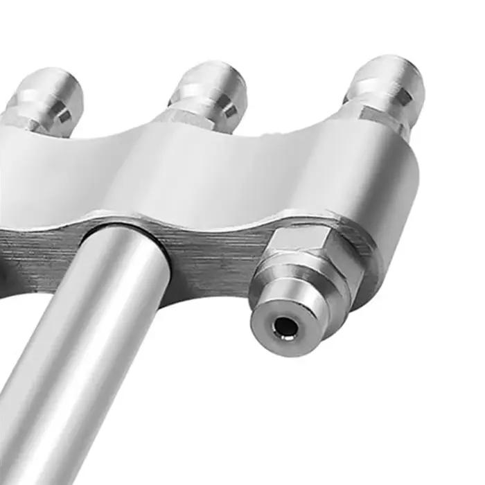 Buse de savon longue portée pour tireur chimique rapide, pour 3-7 GPM, 1/4 pouces, connexion rapide, 3 buses