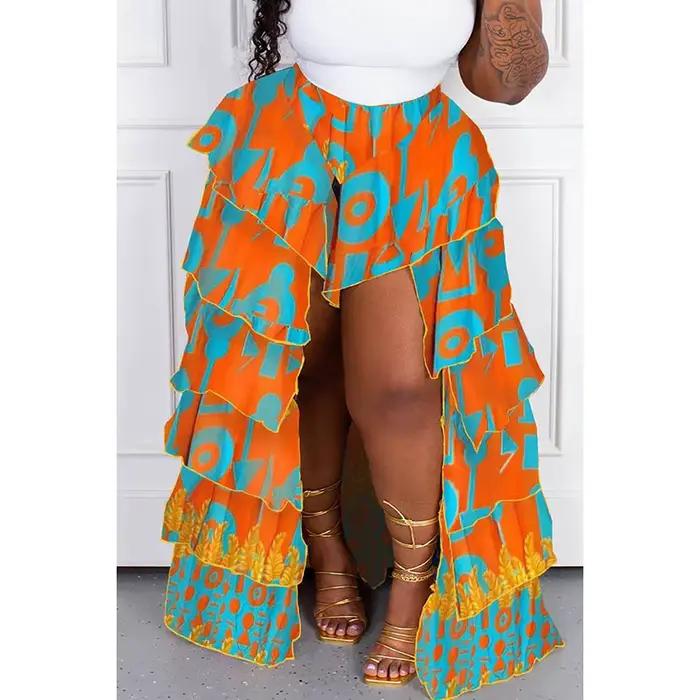 Jupe de plage style bohème pour femmes