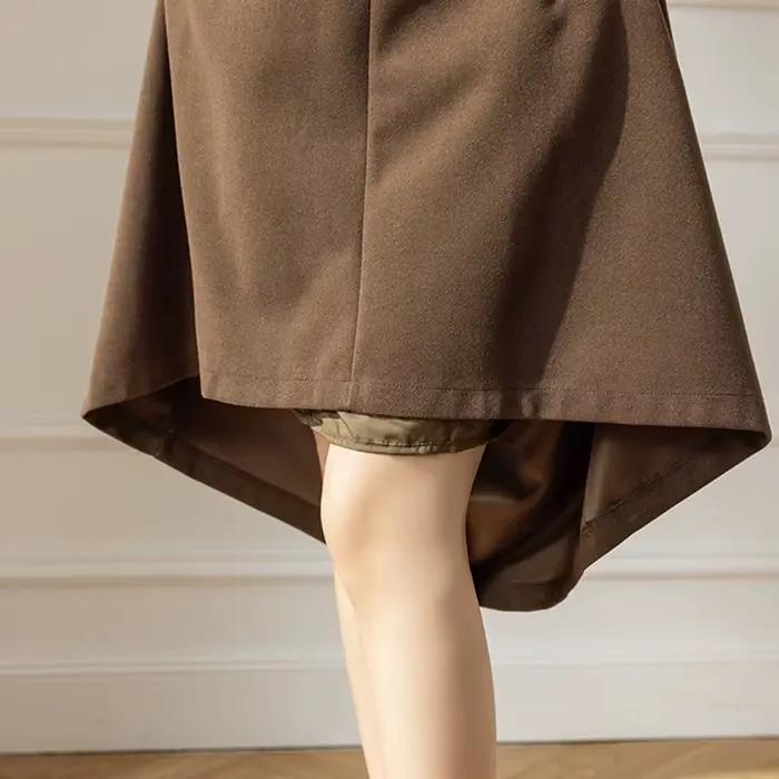 Jupes longues en laine pour femmes