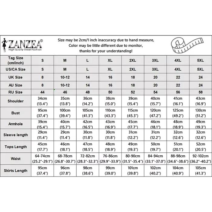 ZANZEA – jupe décontractée d'été pour femmes