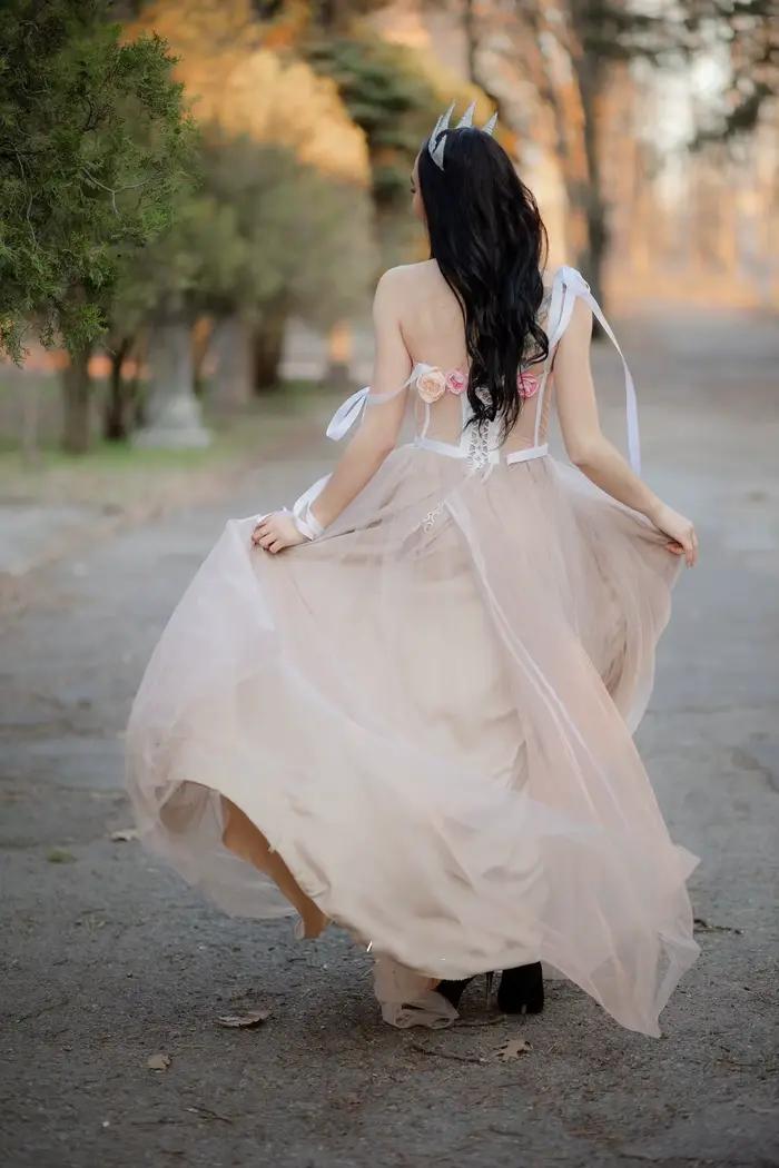 Robe de mariée Corset bohème