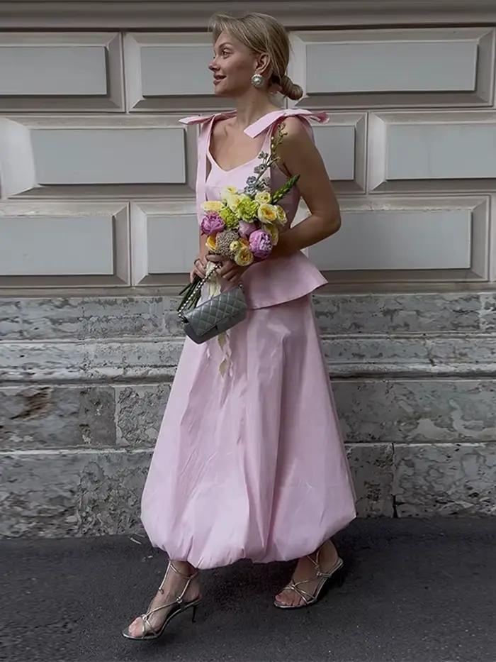 Nouvel ensemble jupe et haut élégant pour femme